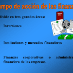cuales son las tres grandes areas de las finanzas